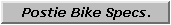 Honda CT-110 Postie Bike Specifications